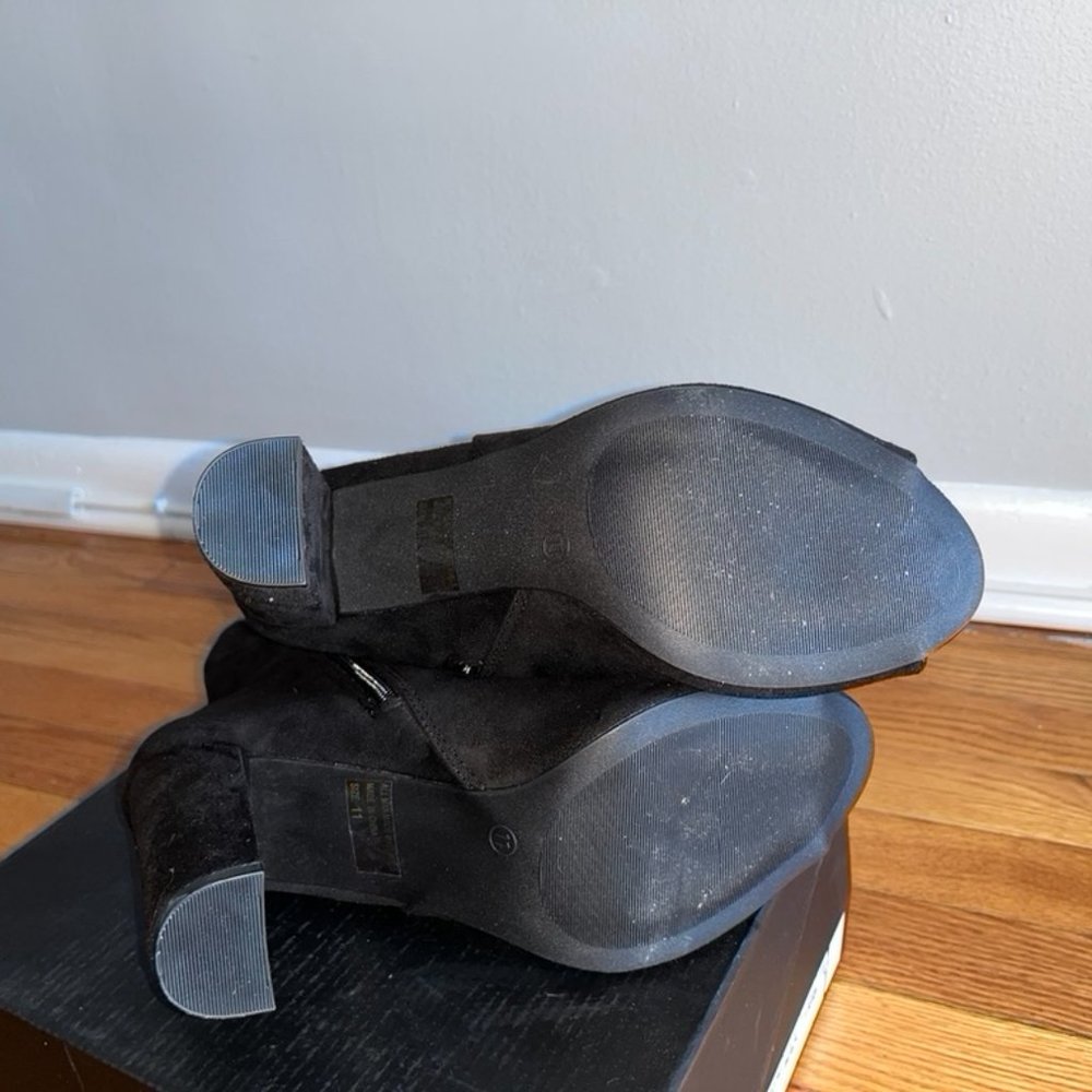 Brand New Peep Toe Thigh High Boots Size 11 - Picture 7 of 7